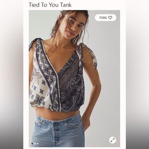 Free people Tied to You tank
